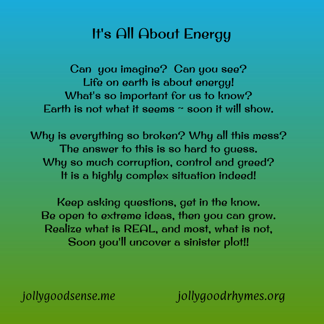 Its All About Energy