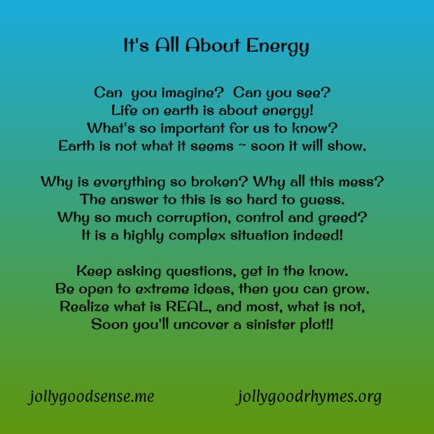 Its All About Energy