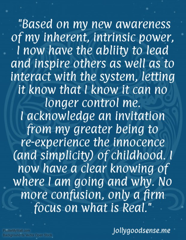 Focus on what is Real