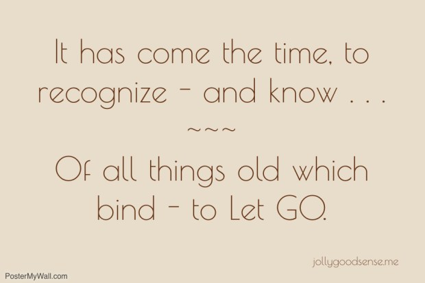 It has come the time